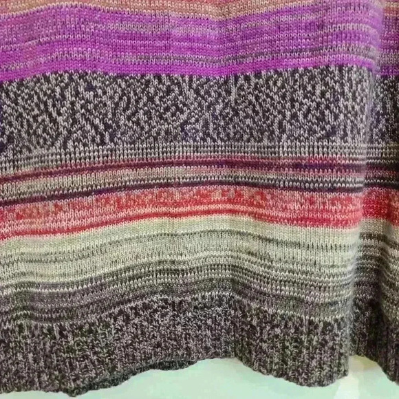 Eddie Bauer Women's Long Sleeve Multicolor Pullover Sweater Size M - Picture 7 of 11